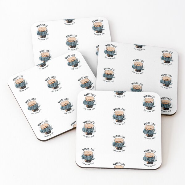 Item preview, Worry less and drink beer designed and sold by FaCurls.