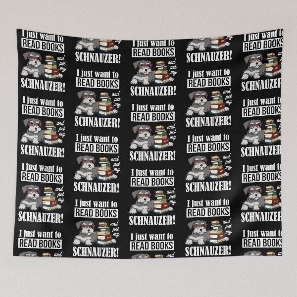 Item preview, Schnauzer - Regalos Schnauzer - libros designed and sold by ouchmypancreas.