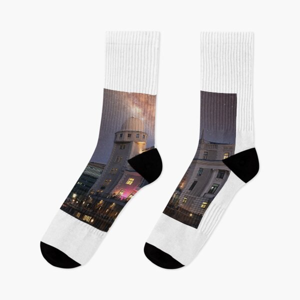 Item preview, Urania observatory by night in Vienna Austria designed and sold by goceris.