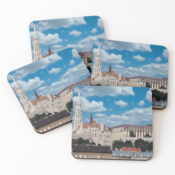 Item preview, Fishermans towers and Matthias church in Budapest Hungary designed and sold by goceris.