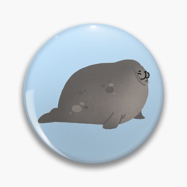 Item preview, Cute Mochi Seal - Squished mochi seal designed and sold by KTJoh.