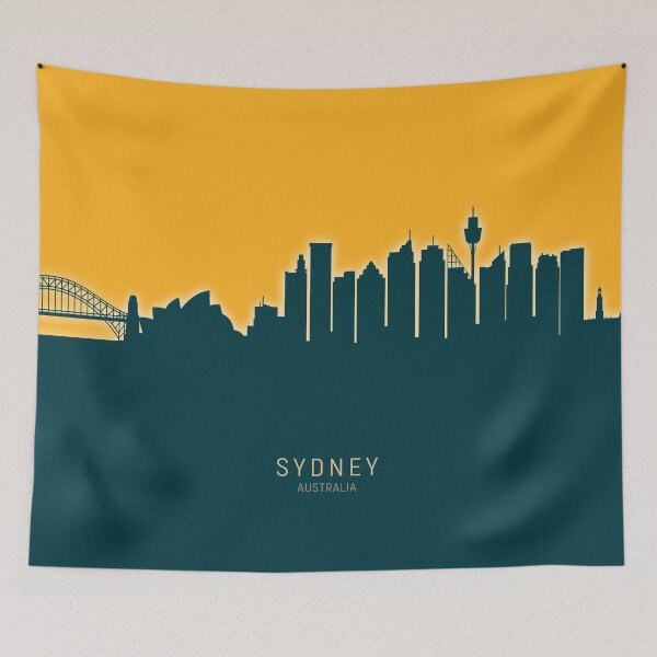 Item preview, Sydney Australia Skyline designed and sold by ArtPrints.