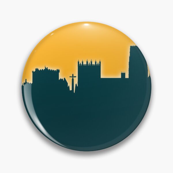 Item preview, Durham England Skyline Cityscape designed and sold by ArtPrints.