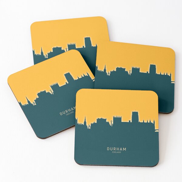 Item preview, Durham England Skyline Cityscape designed and sold by ArtPrints.