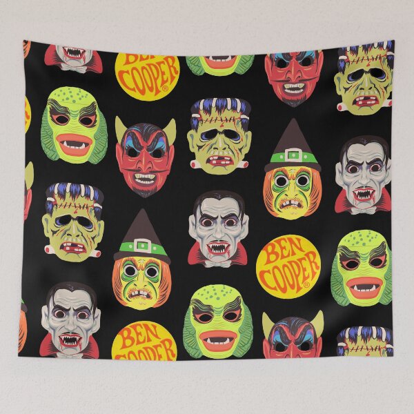 Item preview, Vintage Halloween Masks designed and sold by Shendel Rogers.