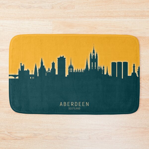 Item preview, Aberdeen Scotland Skyline designed and sold by ArtPrints.
