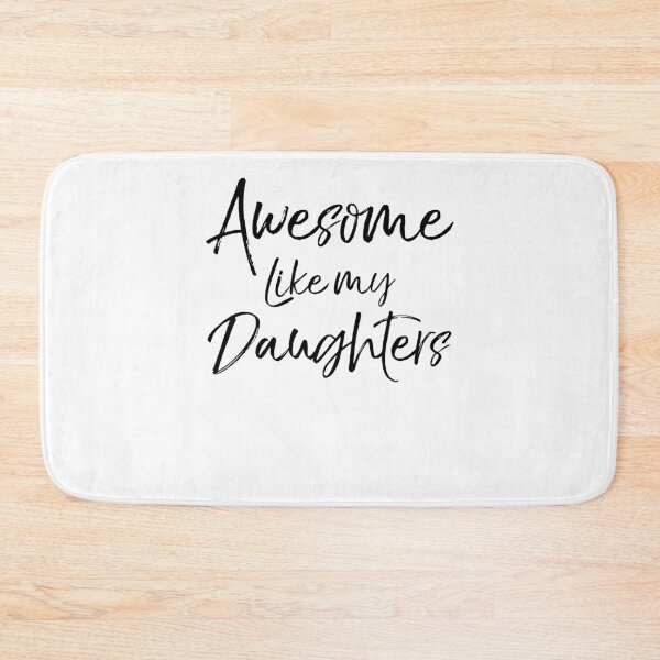 Aperçu de l'œuvre Cute Awesome Like My Daughters Father's Day Gift créée et vendue par TNDesignStudio.