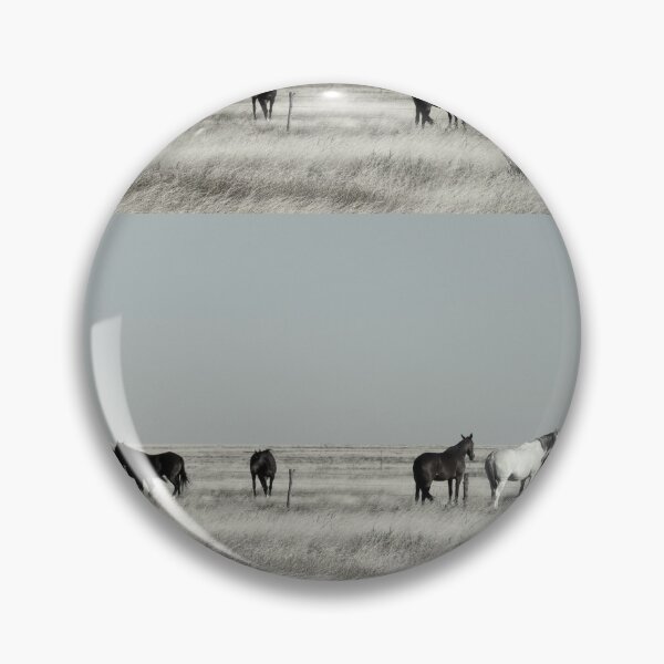 Item preview, Camooweal Horses ,Northern Territory Australia. Mono Print  designed and sold by ginnymac.