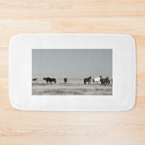 Item preview, Camooweal Horses ,Northern Territory Australia. Mono Print  designed and sold by ginnymac.