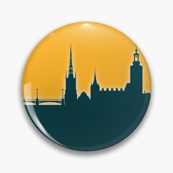 Item preview, Stockholm Sweden Skyline designed and sold by ArtPrints.