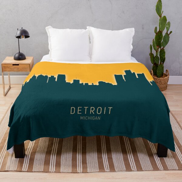Item preview, Detroit Michigan Skyline designed and sold by ArtPrints.