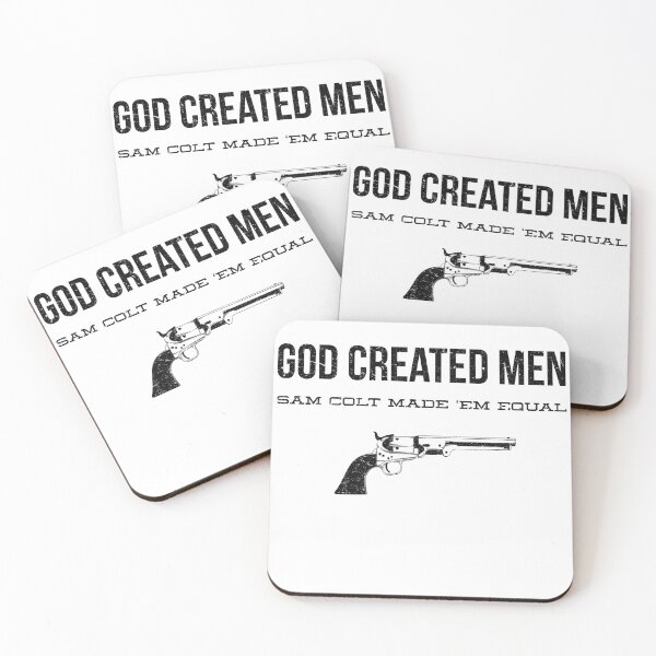 Item preview, God Created Men, Sam Colt Made Them Equal designed and sold by Eli Printberg.