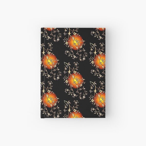 Golden Moon Hardcover Journal