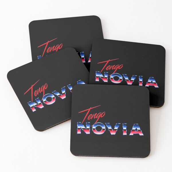 Item preview, Tengo Novia Text Blue and Red for Cars or Laptops designed and sold by enriquepma.