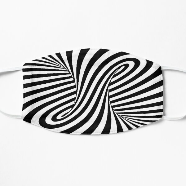 Op Art Trippy Optical Illusions Mask