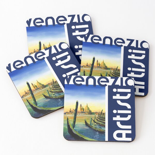 Item preview, Venezia Artisti, Venice artist motif: Santa Maria della Salute designed and sold by Ch-Seebauer.