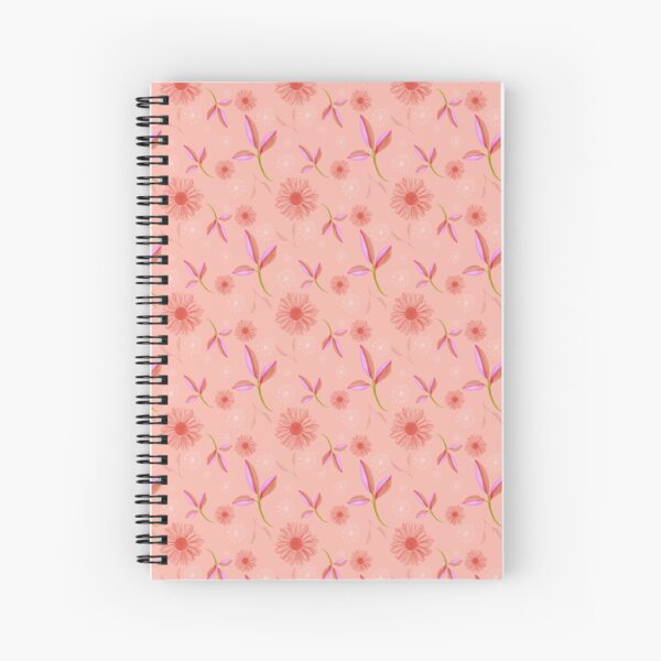 Pink Daisy Spiral Notebook