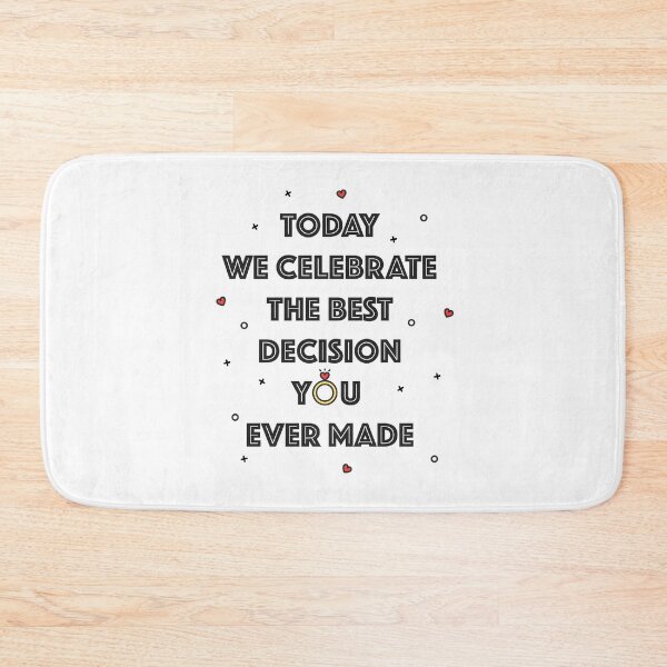 Item preview, Wedding card today we celebrate the best decision you ever made designed and sold by hsuanjj.