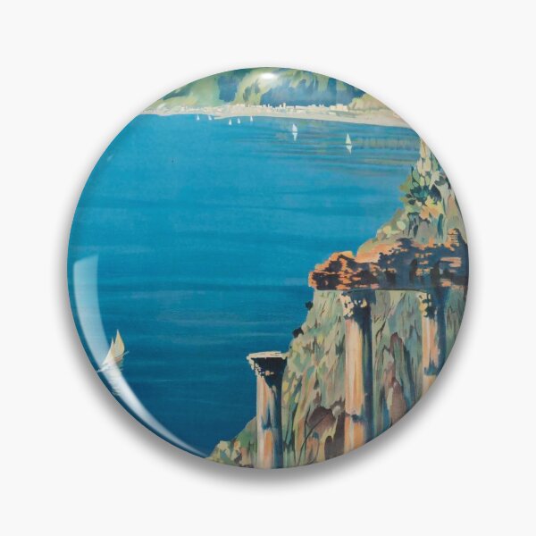 Item preview, ENIT Taormina vintage travel poster designed and sold by stickart-marek.