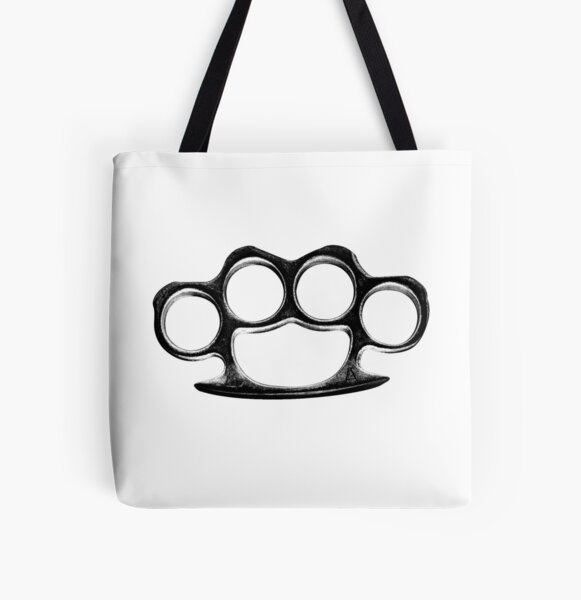 Brass knuckles Sticker for Sale by Ilikescolouring
