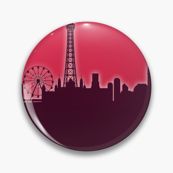 Item preview, Blackpool England Skyline designed and sold by ArtPrints.