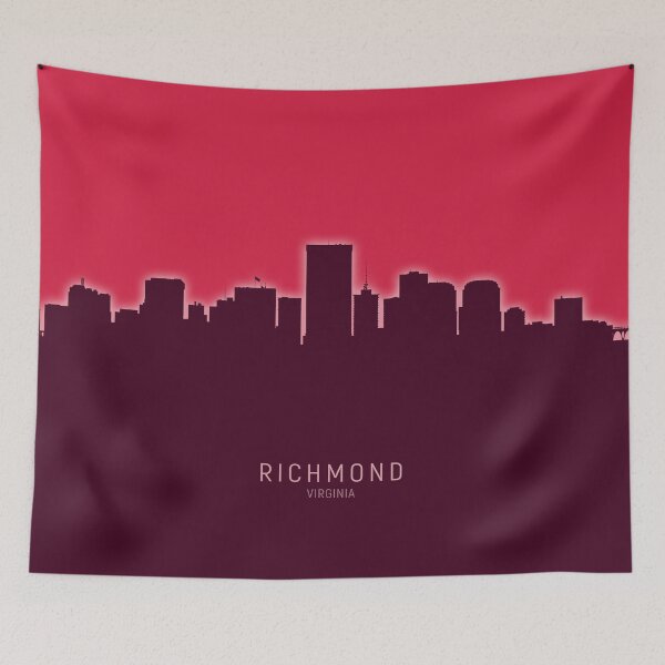 Item preview, Richmond Virginia Skyline designed and sold by ArtPrints.