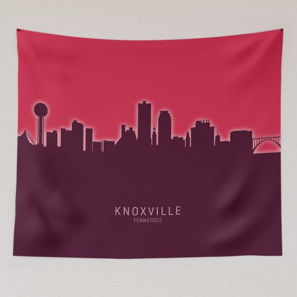 Item preview, Knoxville Tennessee Skyline designed and sold by ArtPrints.