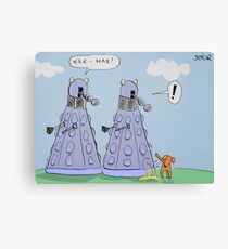 dalek humour Canvas Print