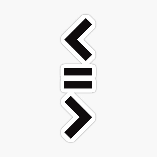 Less Is More Sticker