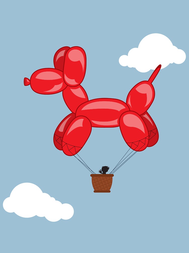 &Quot;Hot Air Balloon Animal&Quot; T-Shirt By Copywriter | Redbubble