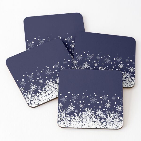 Item preview, Snow Blue Background designed and sold by Sharon Schwalbe.