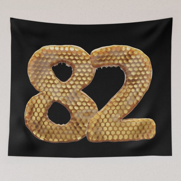 Item preview, 82 Number 3d Honey Numbers Font designed and sold by HelloFromAja.