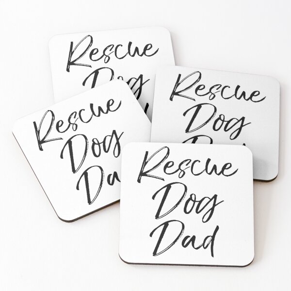 Artikelvorschau, Cute Rescue Dog Dad Father's Day Gift entworfen und verkauft von TNDesignStudio.