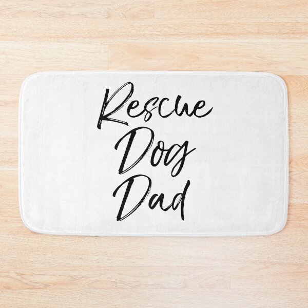 Aperçu de l'œuvre Cute Rescue Dog Dad Father's Day Gift créée et vendue par TNDesignStudio.