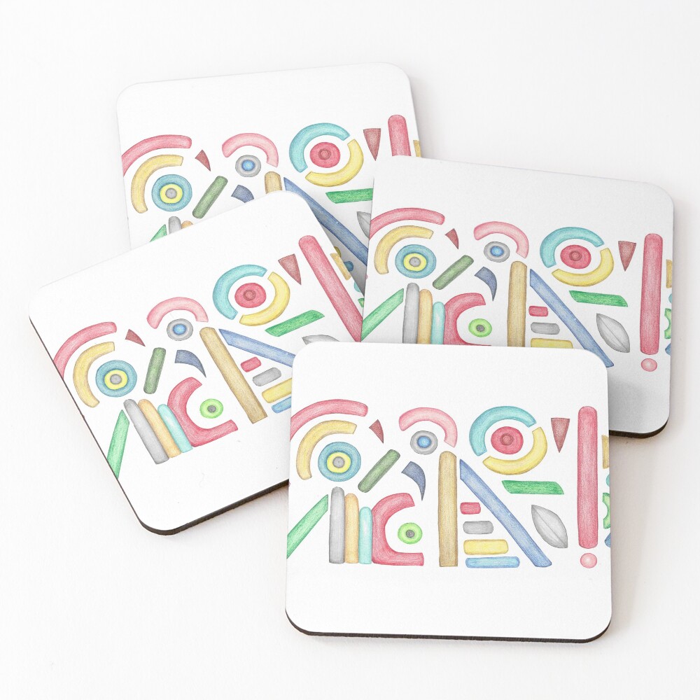 Item preview, Coasters (Set of 4) designed and sold by Inmagi.