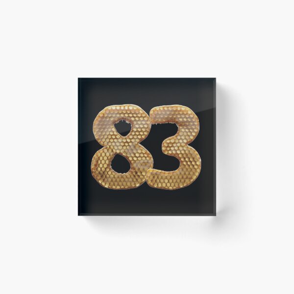 Item preview, 83 Number 3d Honey Numbers Font designed and sold by HelloFromAja.