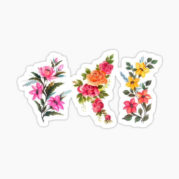 Item preview, Watercolor flowers designed and sold by FaCurls.