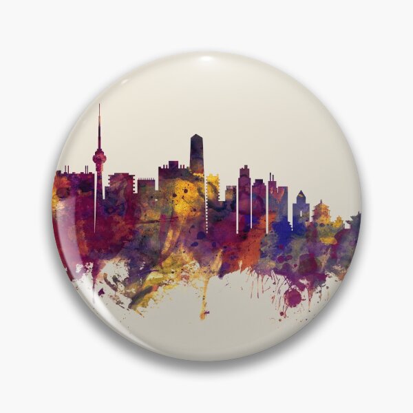 Item preview, Beijing China Skyline designed and sold by ArtPrints.