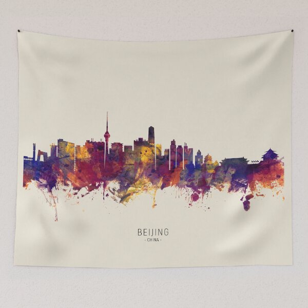 Item preview, Beijing China Skyline designed and sold by ArtPrints.