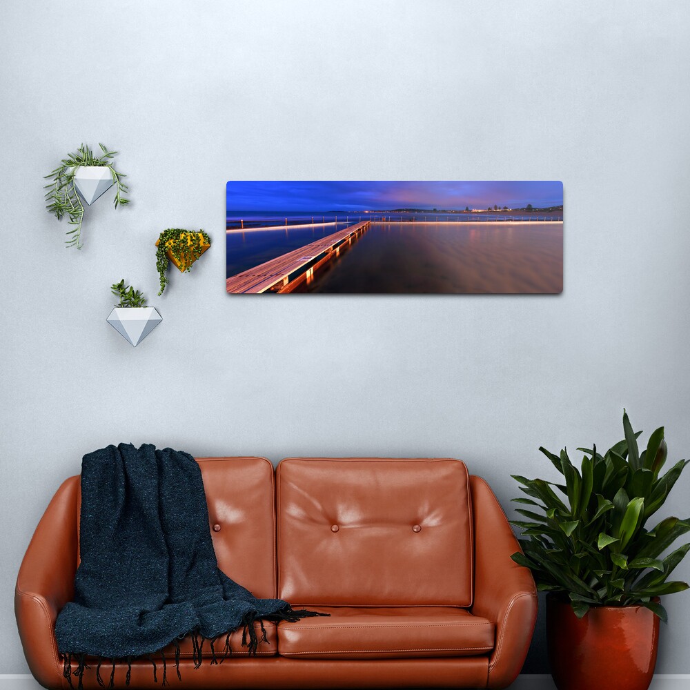 Narrabeen Tidal Pool, New South Wales, Australia Metal Print