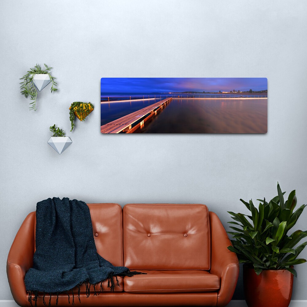 Narrabeen Tidal Pool, New South Wales, Australia Metal Print