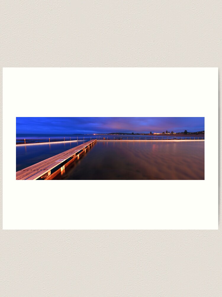 Alternate view of Narrabeen Tidal Pool, New South Wales, Australia Art Print
