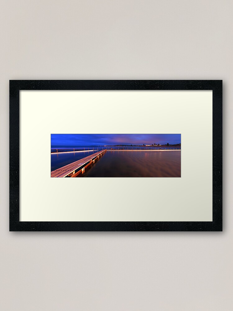 Alternate view of Narrabeen Tidal Pool, New South Wales, Australia Framed Art Print