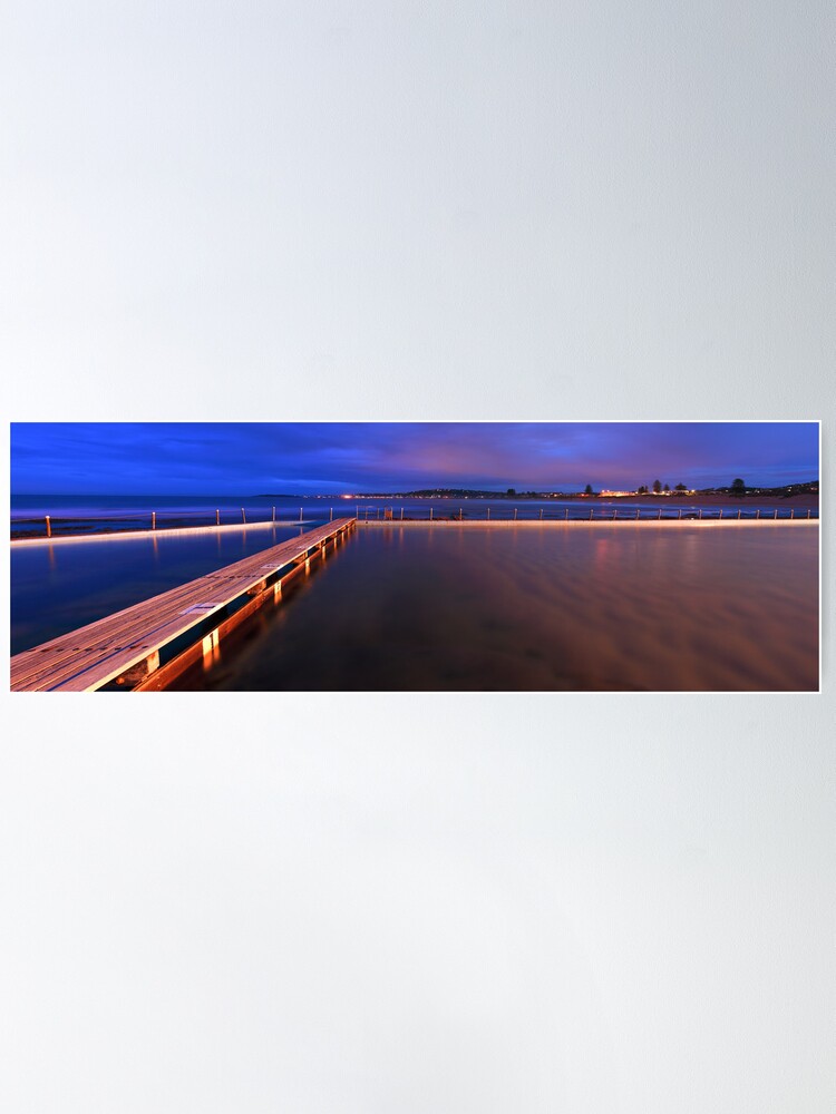 Alternate view of Narrabeen Tidal Pool, New South Wales, Australia Poster