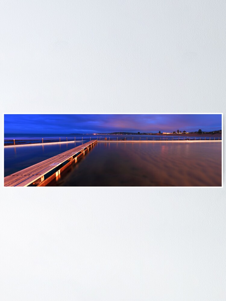 Alternate view of Narrabeen Tidal Pool, New South Wales, Australia Poster