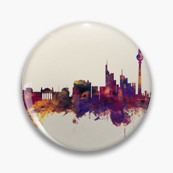 Item preview, Berlin Germany Skyline designed and sold by ArtPrints.