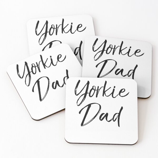 Item preview, Cute Yorkshire Terrier Gift Yorkie Dad Father's Day Gift designed and sold by TNDesignStudio.