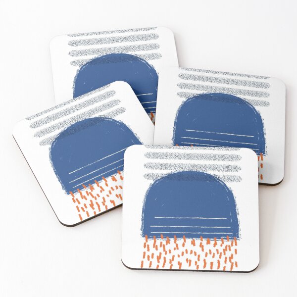 Item preview,  Abstract Half blue moon designed and sold by Gkumar-design.
