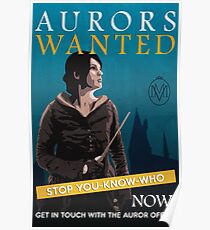 Aurors Wanted Poster