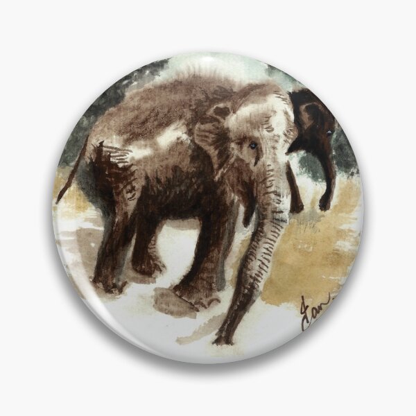 Artikelvorschau, Elefant im Aquarell entworfen und verkauft von andorianlad.